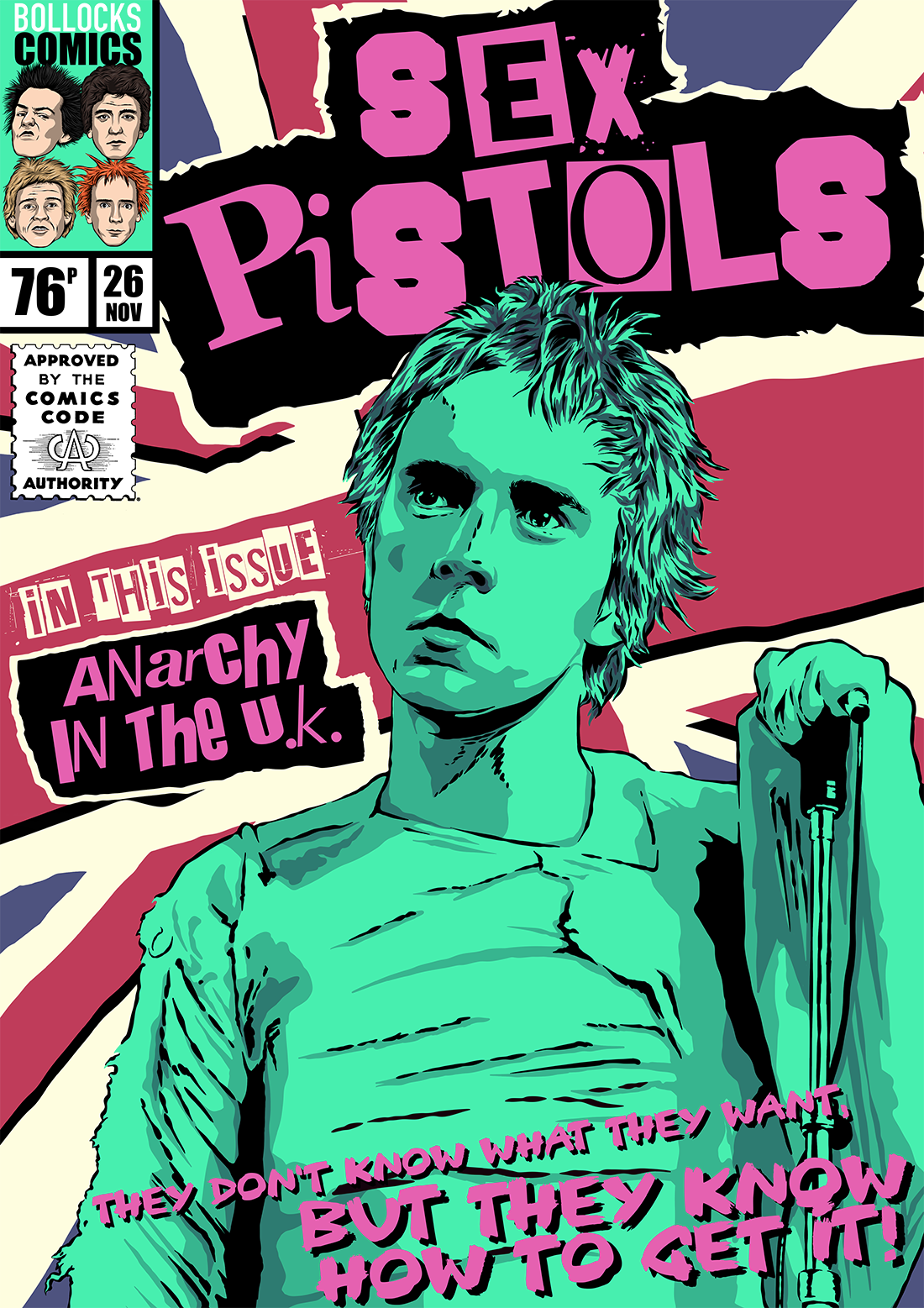 Anarchy In The U.K. (Limited Edition Print) — Stuff By Mark